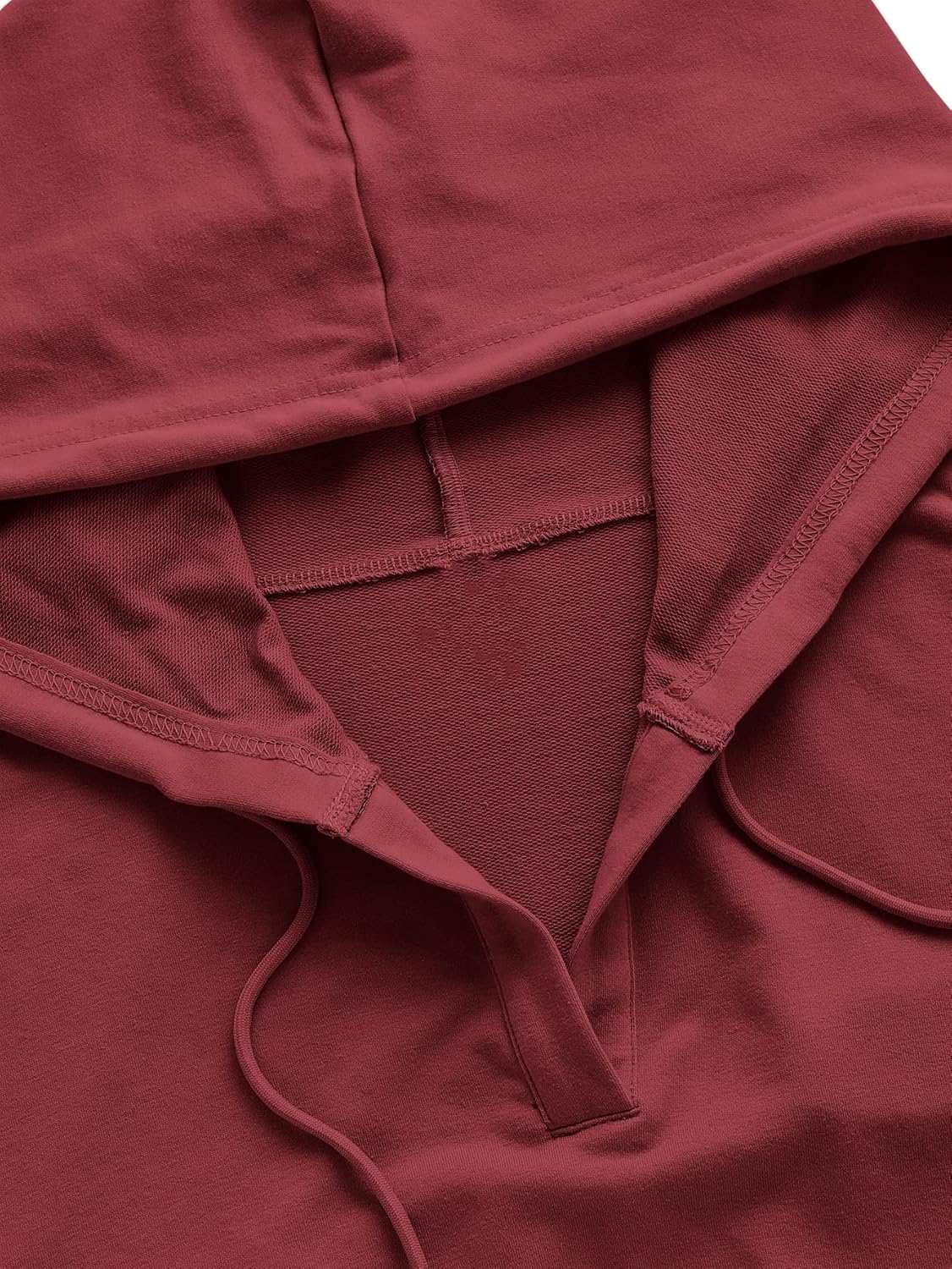 Verdusa Women's Crop Hooded Sweatshirt Long Sleeve Drawstring Hoodies Casual Streetwear Spring Fall Clothes - Image 3