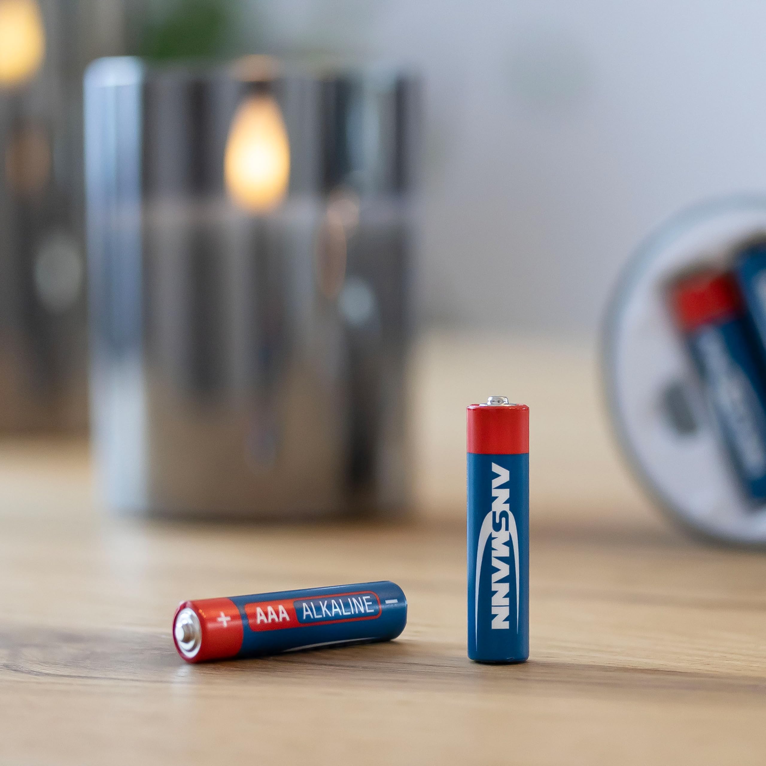 ANSMANN Bateria alkaliczna Micro AAA – LR03 1,5 V – Longlife baterie alkaliczne w praktycznym pudełku do przechowywania – 20 sztuk – idealne do pilota zdalnego sterowania, zegara ściennego, wagi