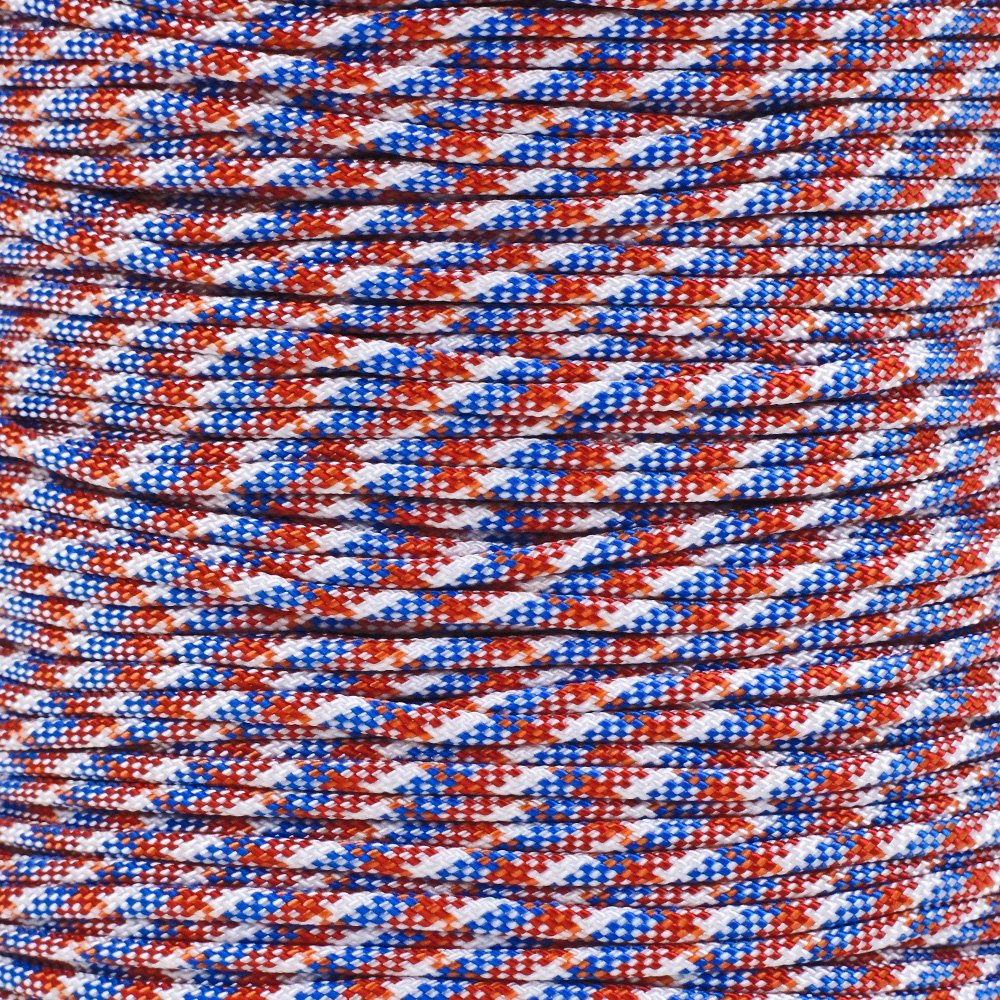 PARACORD PLANET 100 Feet Nylon 550lb Type III 7 Strand Paracord Dutch Pride