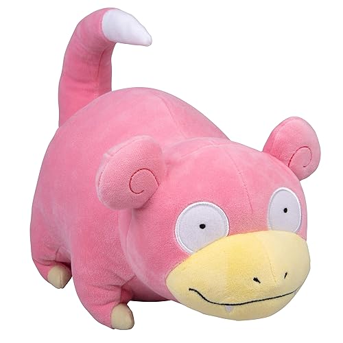 Pokémon 12" Large Slowpoke Plush - Officially Licensed - Quality & Soft Stuffed Animal Toy - Generation One - Great Gift for Kids, Boys, Girls & Fans of Pokemon