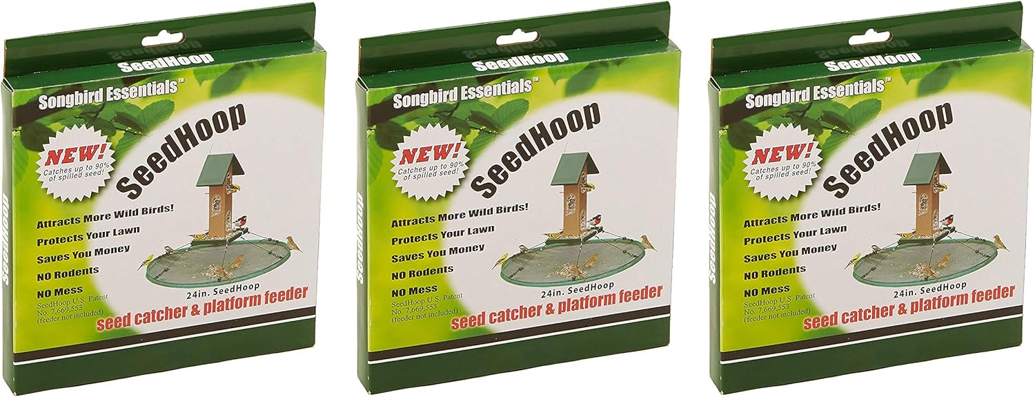 Songbird Essentials SEIA30024 Seed Hoop Seed Catcher