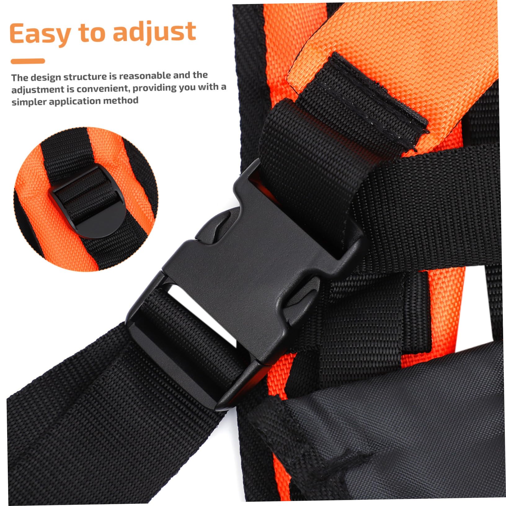 Hemobllo 2piezas Correas de Hombro para Cortacésped Profesional Cinturón Acolchado Diseño para Desbrozadora Uso Cómodo Jardín