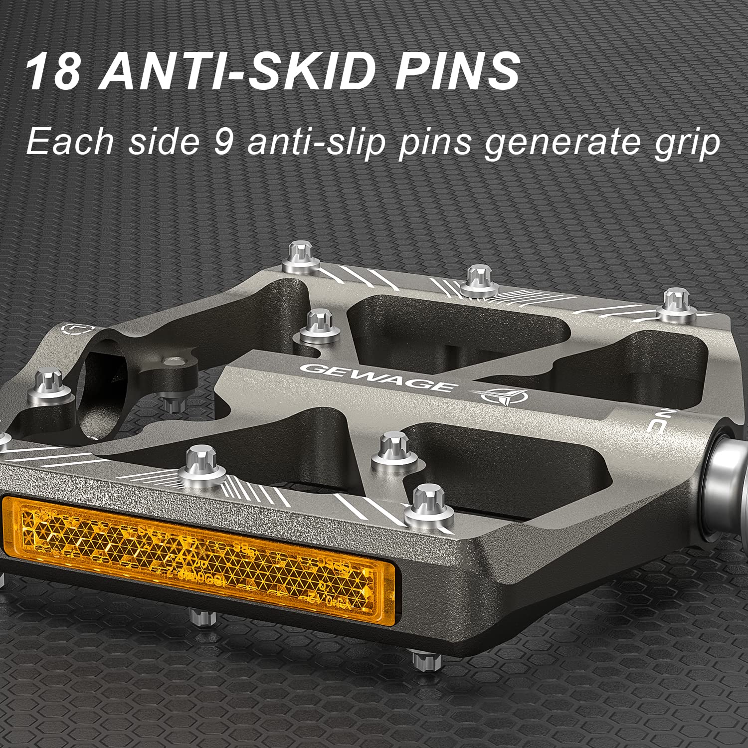 Pedali Bici Da Corsa 9/16 Pedali Autobloccanti SKIKHN Per Bici