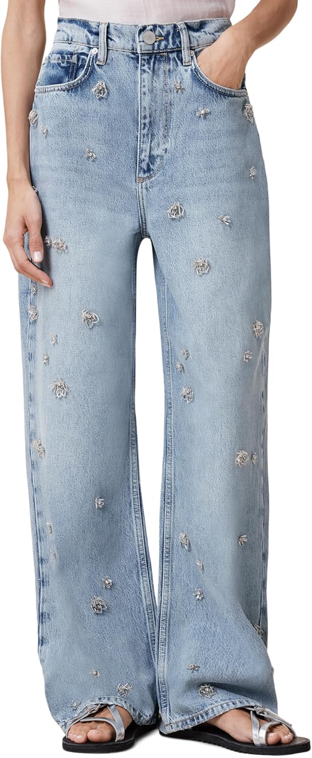 AllSaints Women's Blake Emb Jean