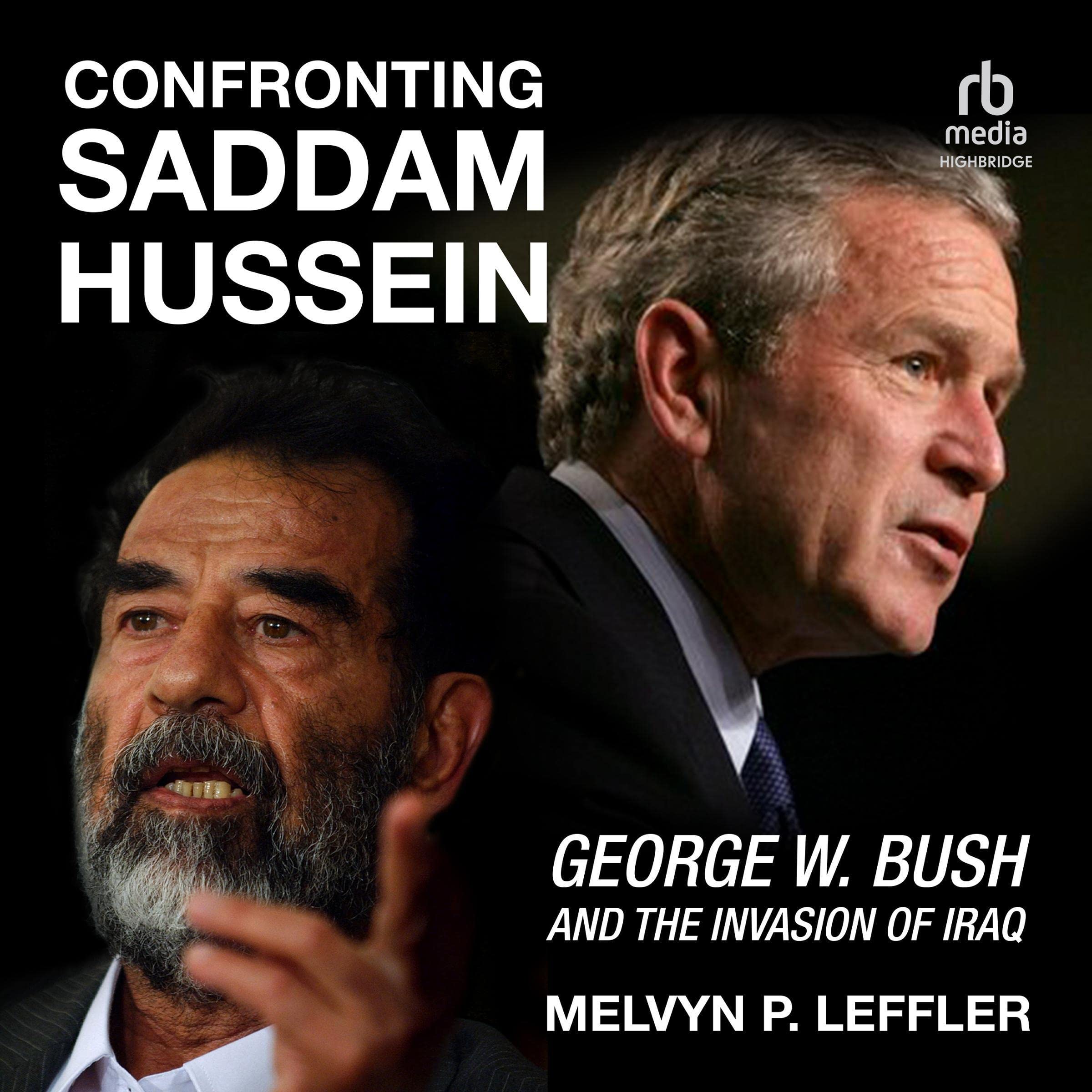 Cover art for Confronting Saddam Hussein