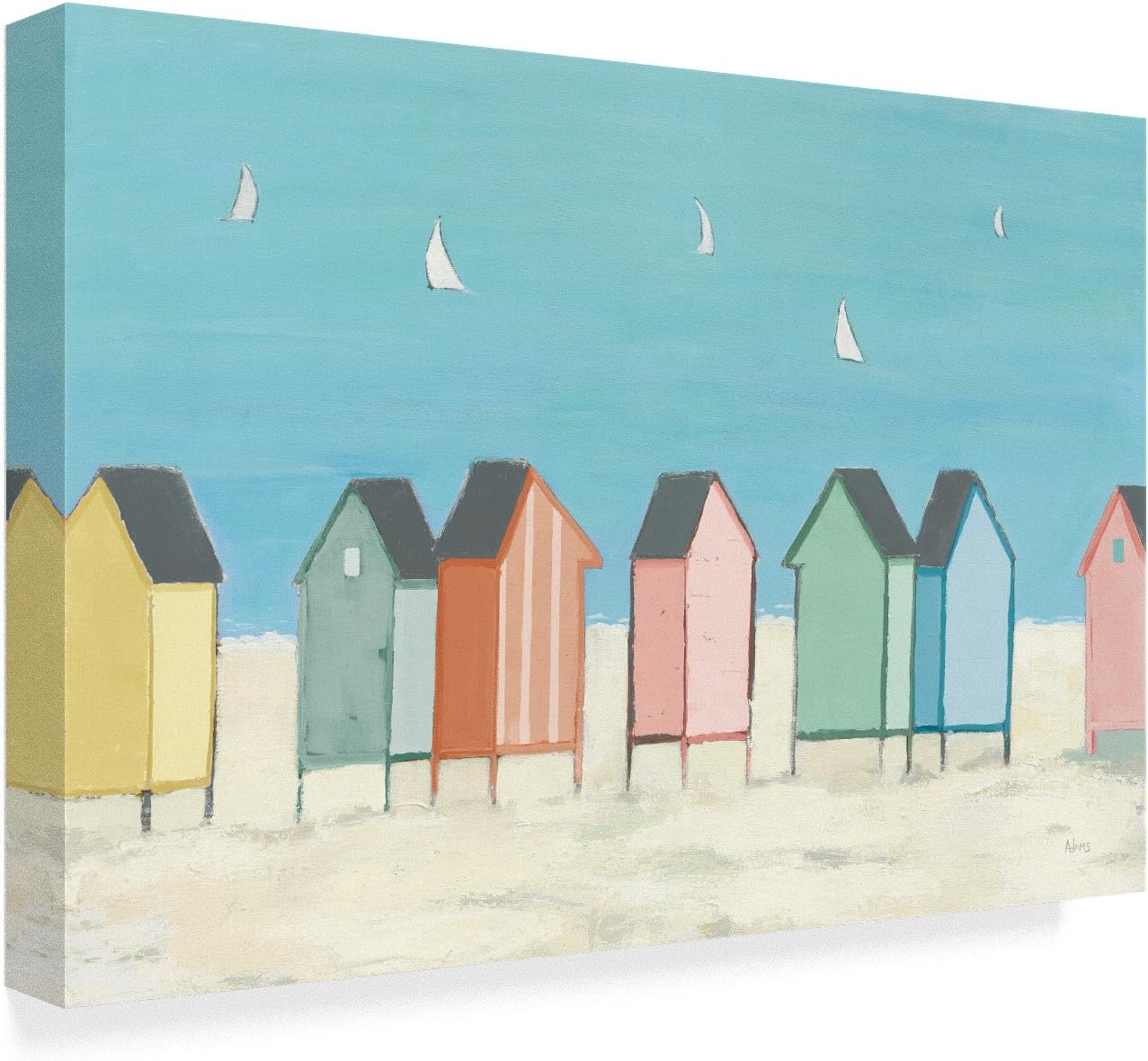Trademark Fine Art WAP04218-C3047GG Phyllis Adams Fine Wall Décor Art, Multicolor