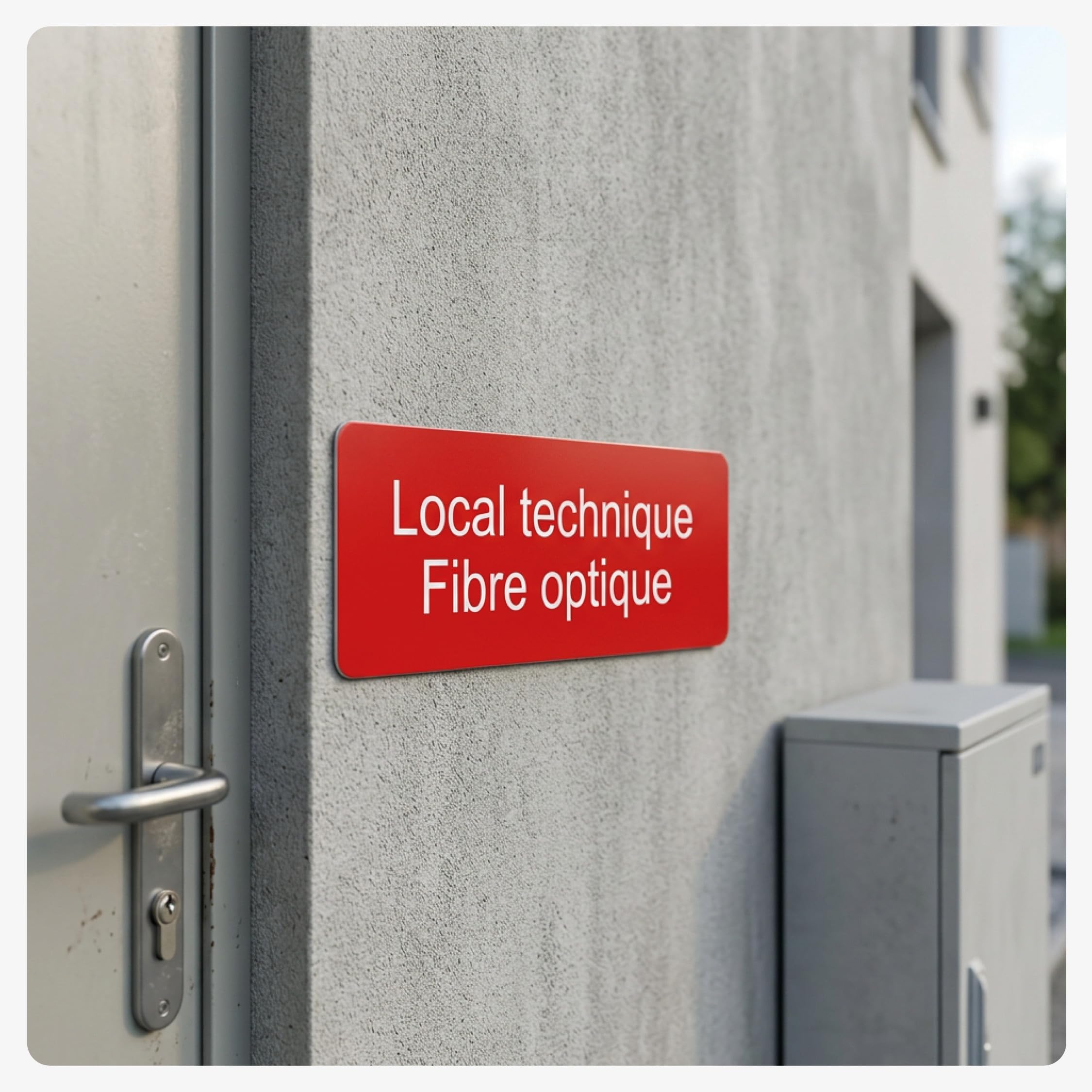 Mygoodprice - Placa grabada personalizada (1 a 3 líneas, 20 x 6,5 cm, autoadhesiva, aluminio cepillado, color plateado
