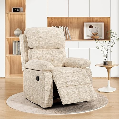 STARY Sofá reclinable pequeño para silla de sala de estar para adultos