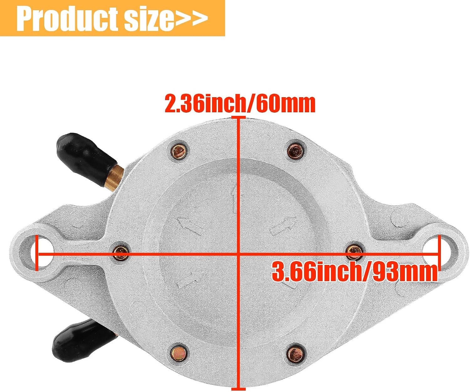 Compatible with Fuel Pump Yamaha 4-Cycle Gas Car Golf Cart G5 1985 1986 1987 1988 1989 1990 1991 1992 1993