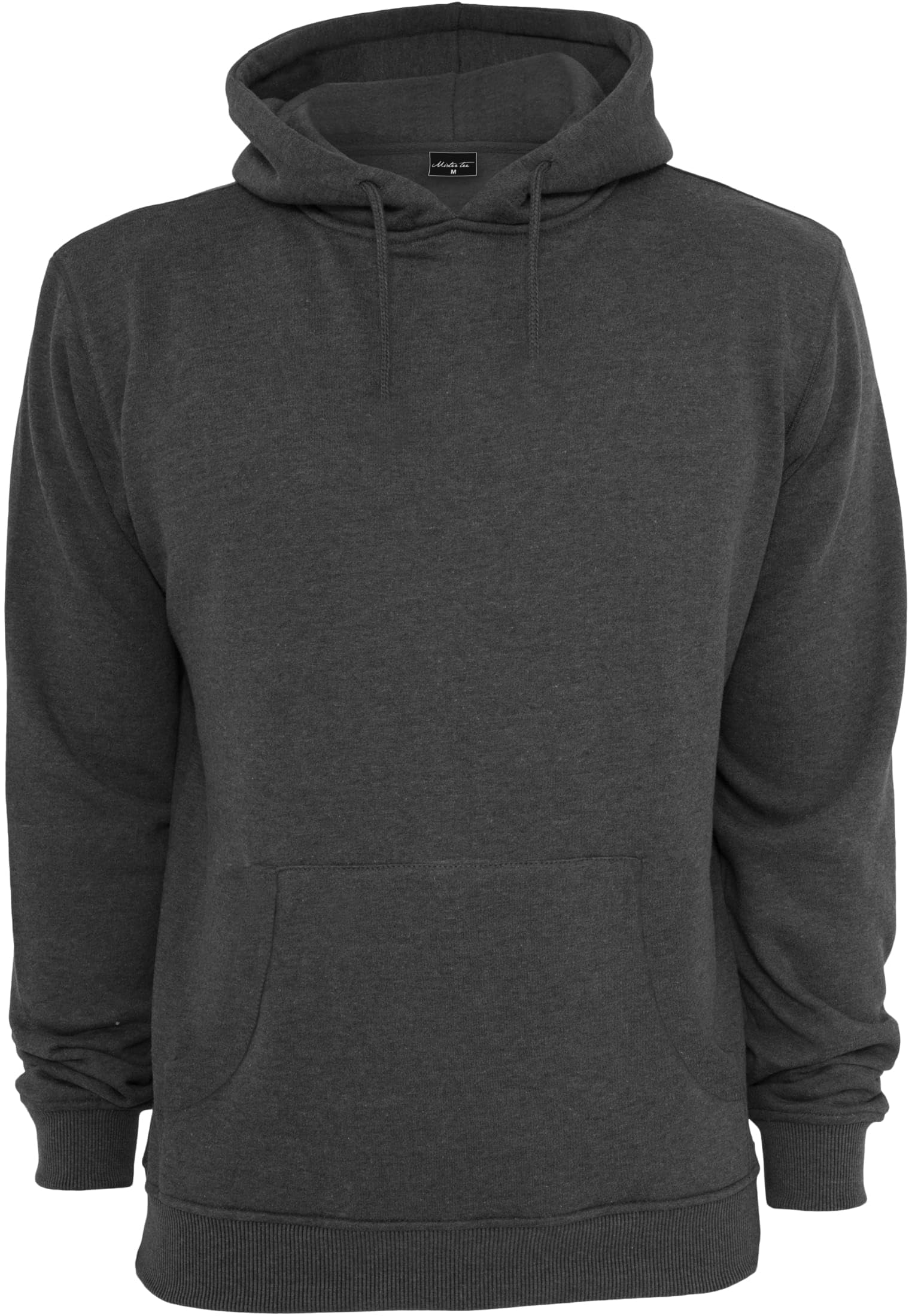 Sweat à Capuche Mister Tee Homme Anthracite XS en Coton