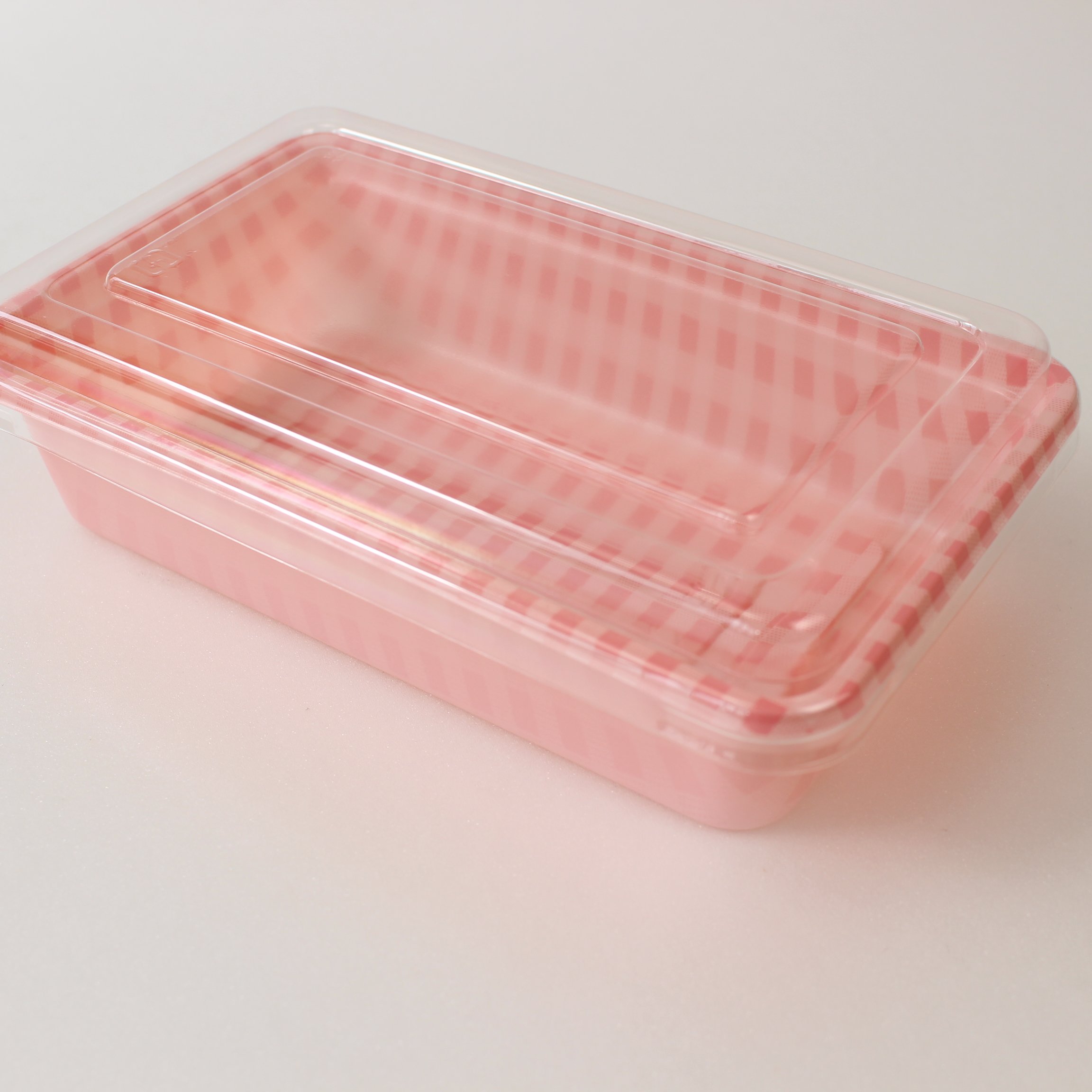 Amazon.co.jp: 江戸川物産 パックス デリカフードケース L クリアー 約 