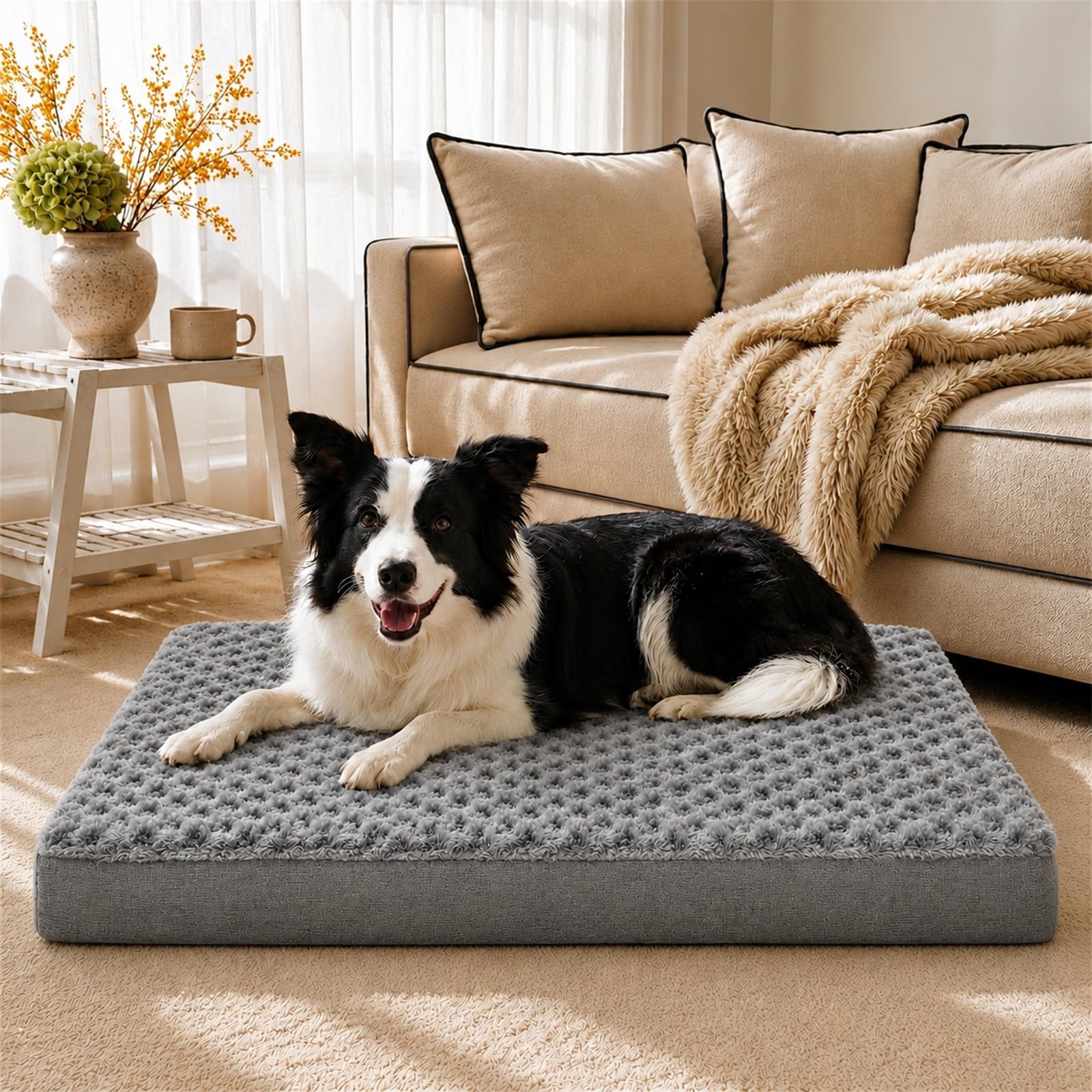 Arien Cama Ortopédica para Perros — Funda Extraíble y Lavable
