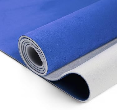 Suede Fabric 150g Headliner Fabric 122L x 57W Blue | Interior Trim DIY, Roof Repair Replacement, for SUV for Car for RV