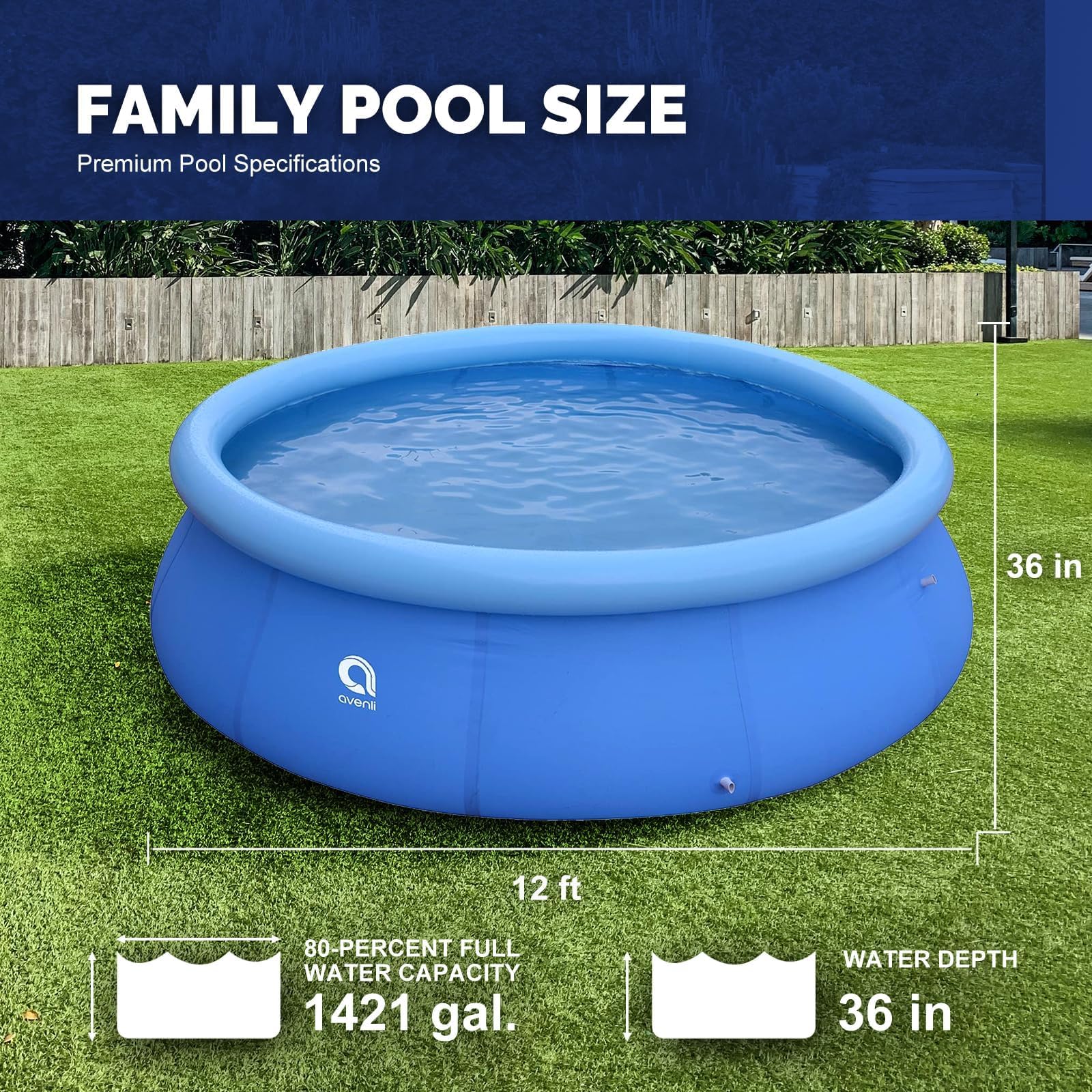 Piscine gonflable Easy Set Piscine hors-sol ronde hors-sol 360 cm x 90 cm