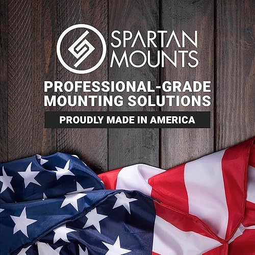 Vista 8 de Spartan Mounts Soporte de pared universal para revólver de pistola, adaptador de gancho de exhibición, sistema de almacenamiento de montaje