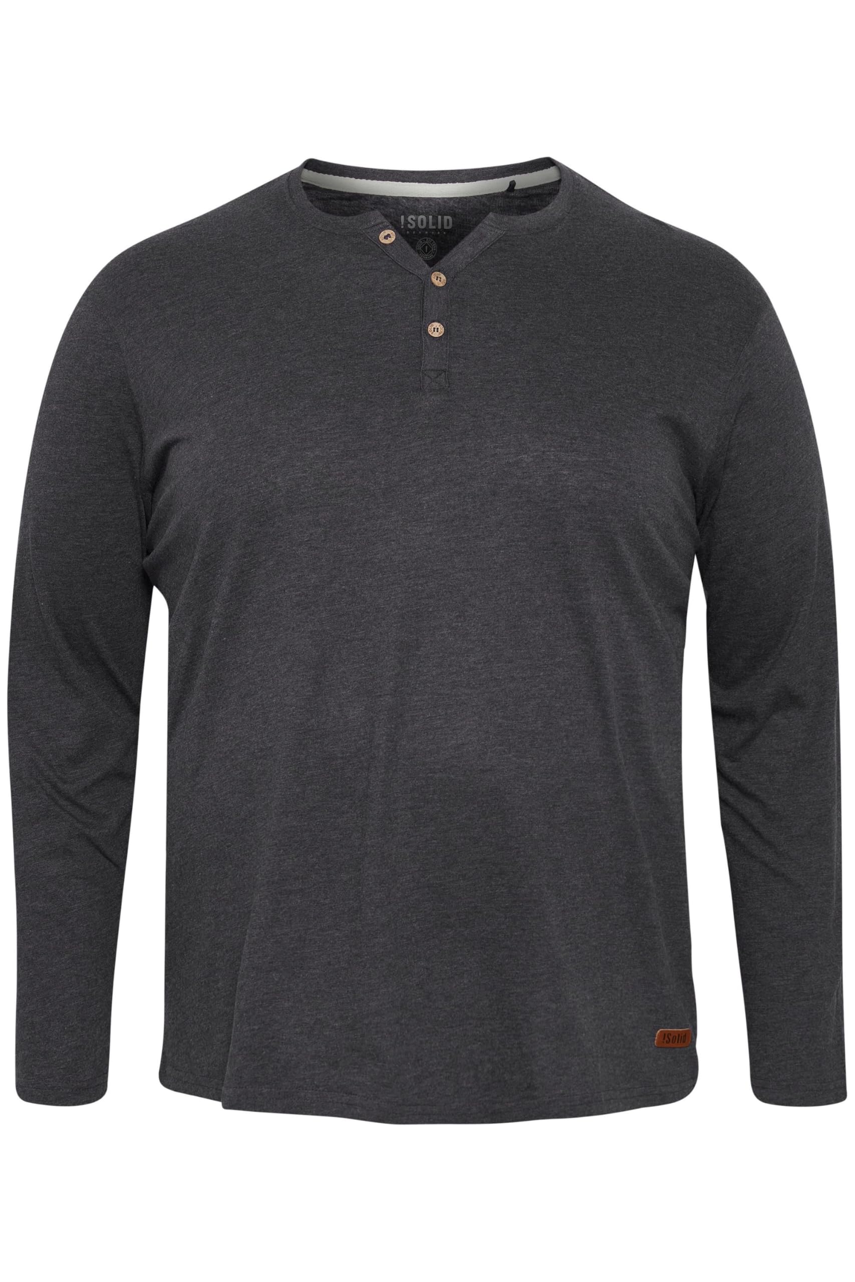 !Solid SDVolko BT Herren Big & Tall Longsleeve Langarmshirt Shirt