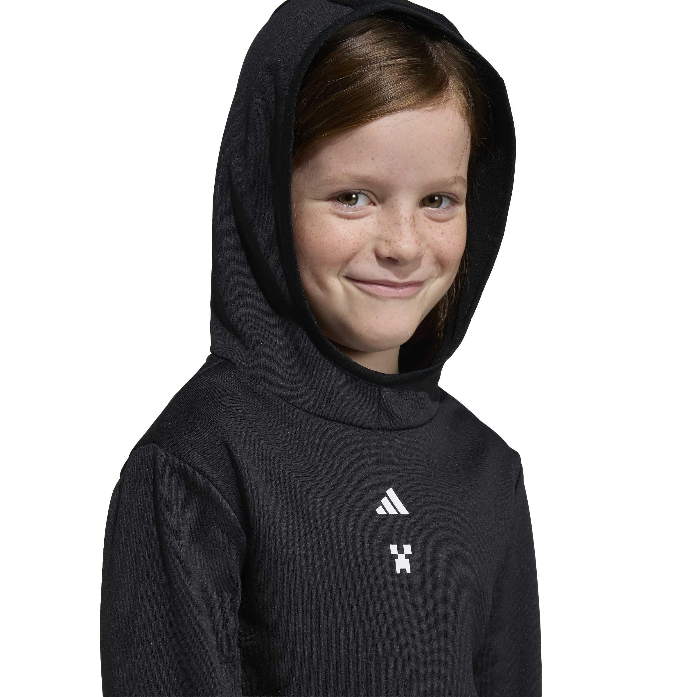 adidas Unisex Kids Minecraft Training 3-Streifen Hoodie