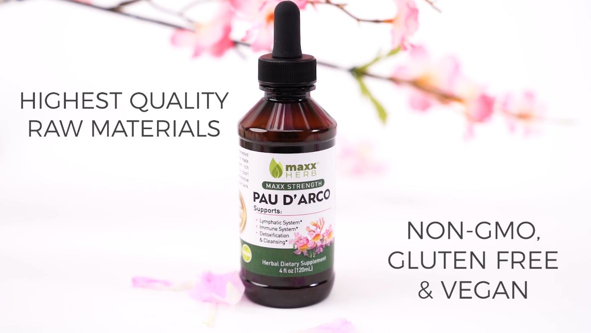 Amazon.com: Maxx Herb PAU D'Arco Liquid Extract for Immune Support