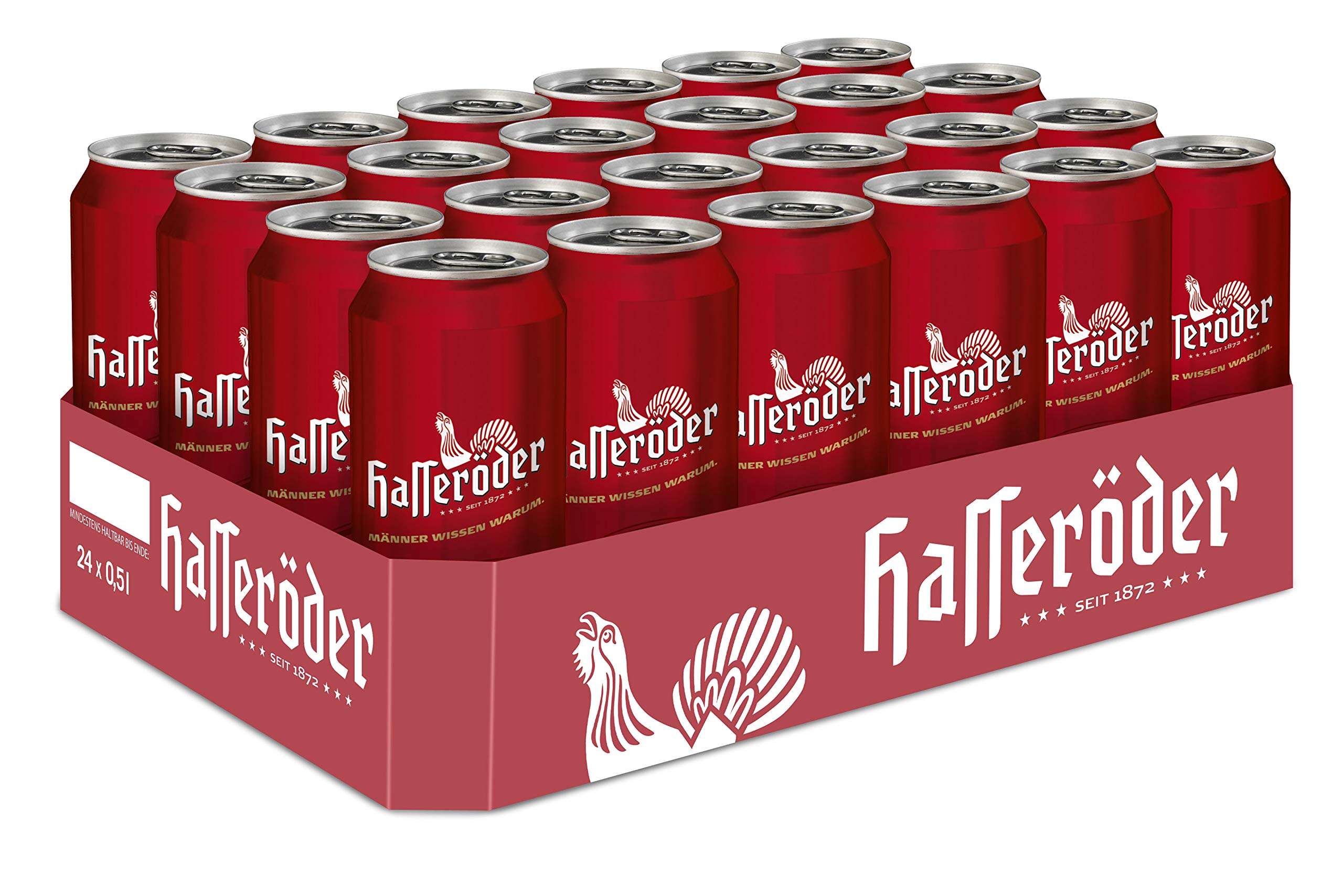 Hasseröder Premium Pils Dosenbier, EINWEG, Pils Bier (24 x 0.5 l Dose)