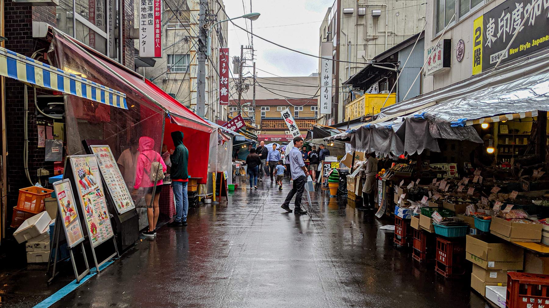 Explore Tsukiji, Japan's largest retail fish market, with a local guide