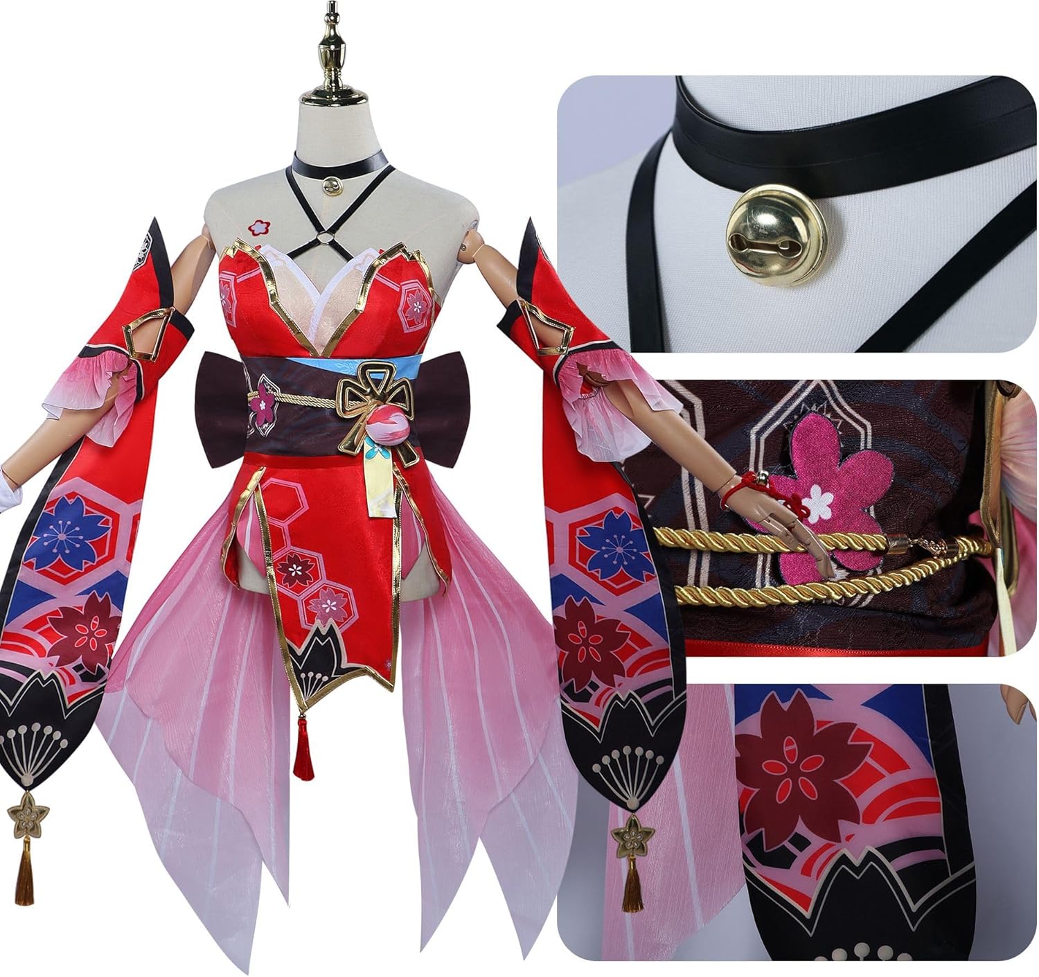 Size XL Honkai Star Rail Sparkle Cosplay Outfit Full Set for Halloween