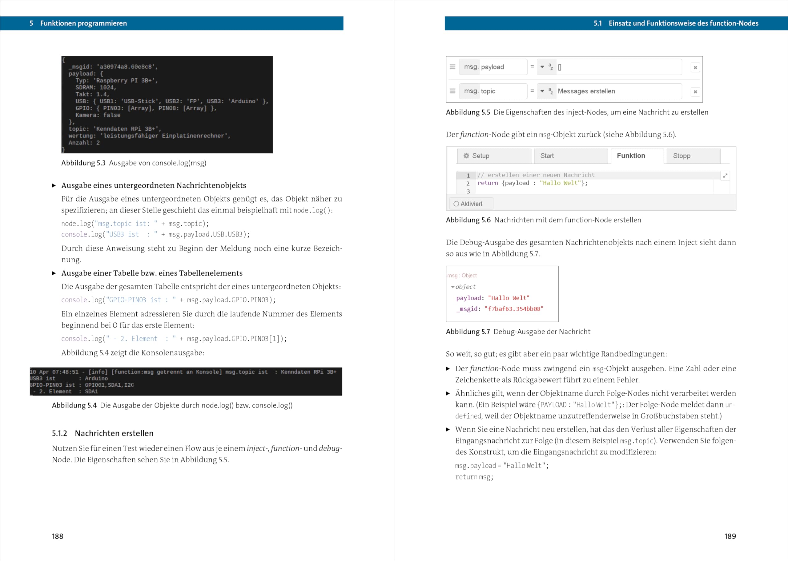 Node-RED: Das umfassende Handbuch in 3. Auflage – Visuelles Programmieren leicht gemacht