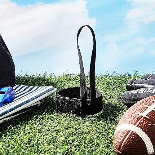 Miniatura 6 de Deekin Football Down Indicator Football Wristband Referee Wristband for Sports Match Accessories, Black