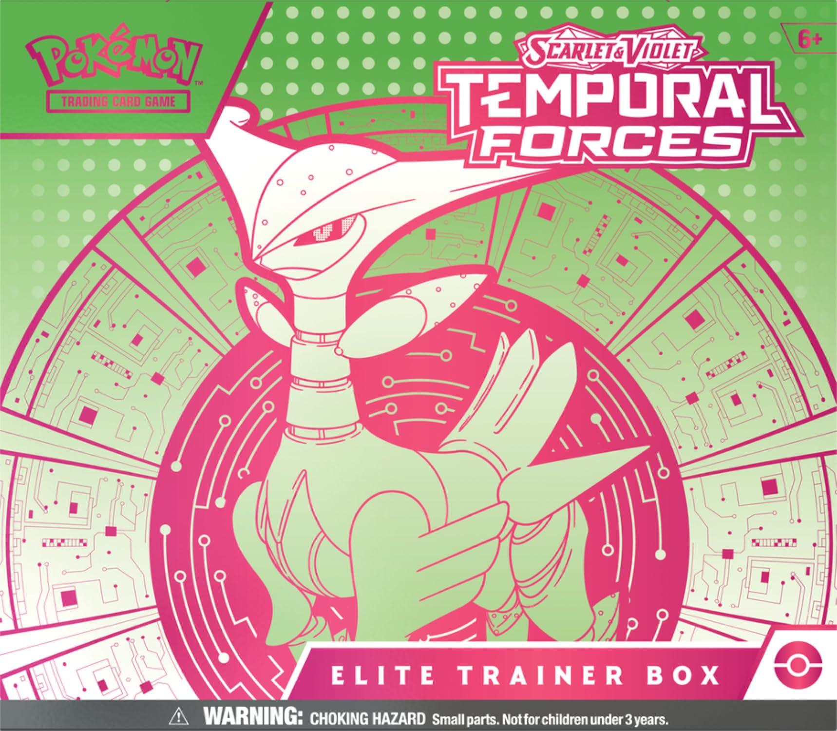 Amazon.com: Pokemon TCG: SV5 Temporal Forces Elite Trainer Box