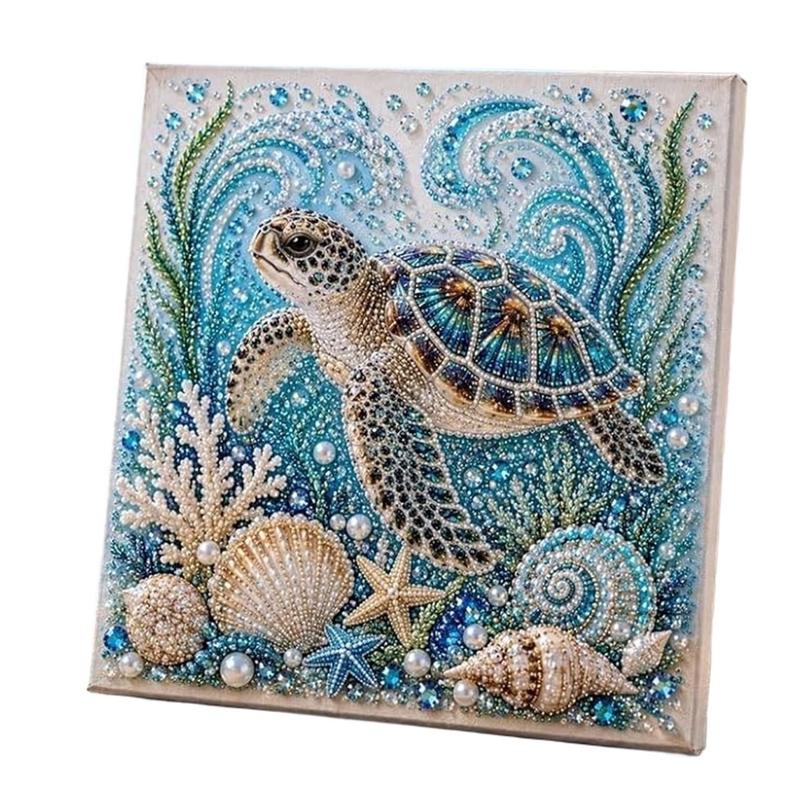 ANQKYO Ocean Theme Pearl Art DIY Kit 1pcs Ocean Theme Pearl Art DIY Kit