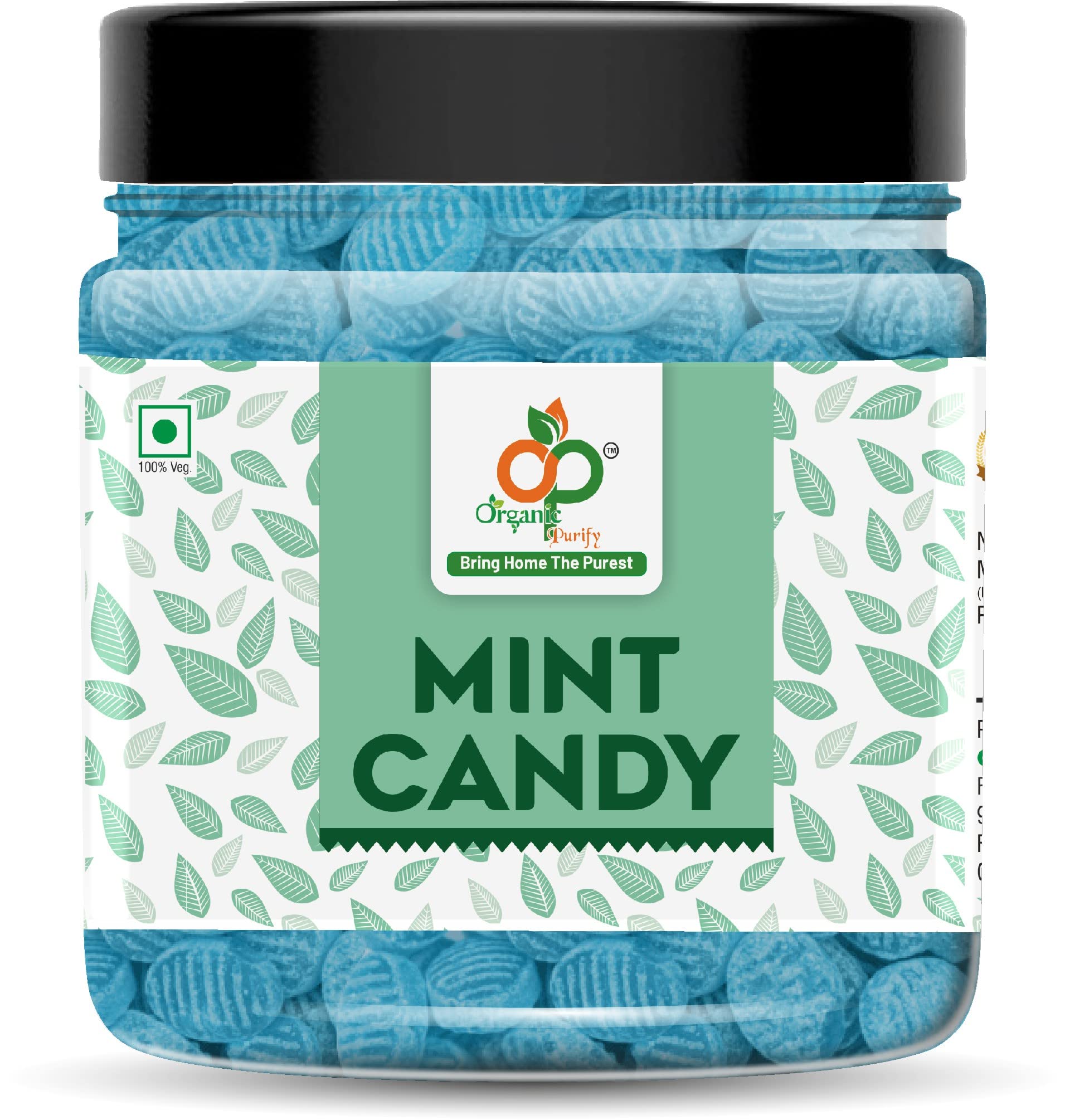 Organic Purify Purify Mint Flavoured Candy|PUDINA Flavour Candy Jar Pack 400Gm (B09Q918YQS) Amazon Price History, Amazon Price Tracker