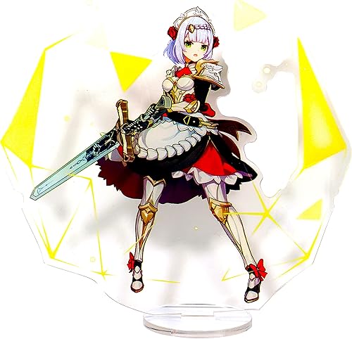 Generic HMPAIMON Genshin Impact Personaje Acrílico Periférico Juego Póster Figura de Pie Decoración de Mesa Periférica Noelle