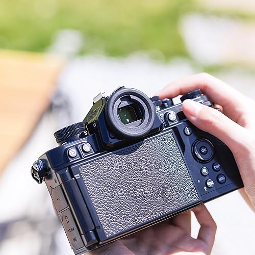 Vista 14 de [Versión actualizada] Z9 Z8 Zf Eye Cup Ocular, visor de cámara ocular para Nikon Z8 Z9 Zf, extensión giratoria de silicona suave 360, diseño