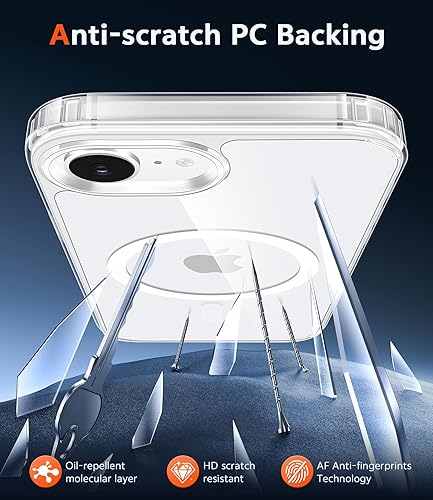 Miniatura 1144 de Fntcase Funda para iPhone 15 Plus y 14 Plus de 6.7 pulgadas, magnética, a prueba de golpes de grado militar, antiamarilleo, delgada, protectora