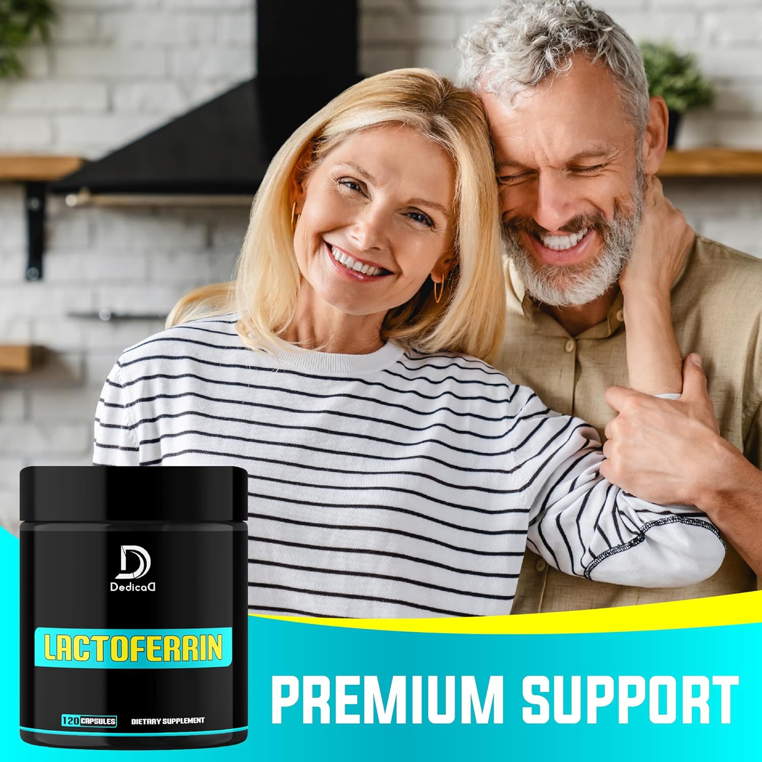 500Mg Lactoferrin Supplement - 120 Capsules for 2-Month Supply - Image 5