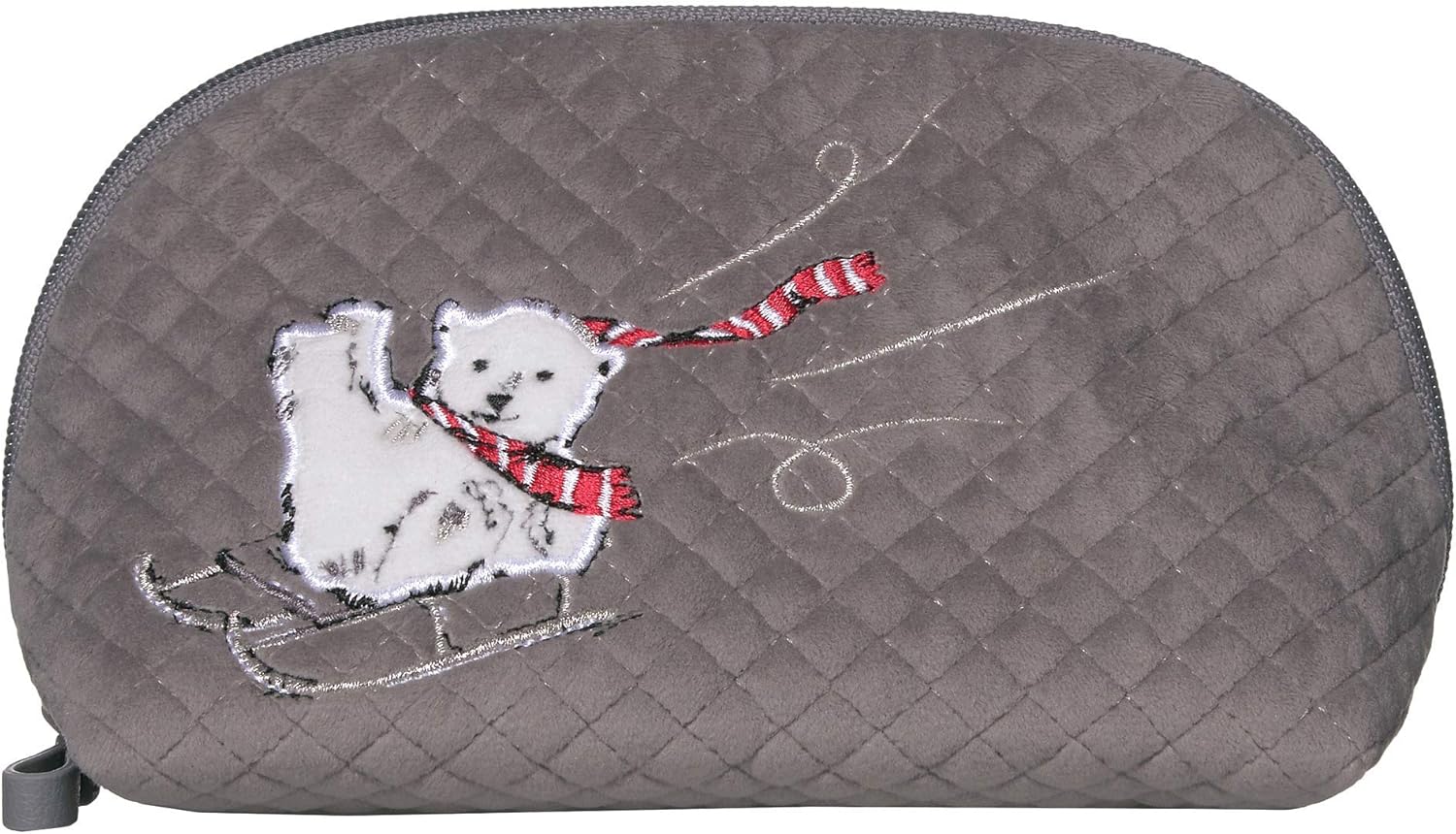 Vera Bradley Iconic Clamshell Cosmetic Beary Merry One Size