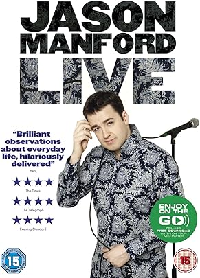 Jason Manford Live Edizione Regno Unito Edizione Regno Unito Jason Manford Live Edizione Regno Unito Edizione Regno Unito
