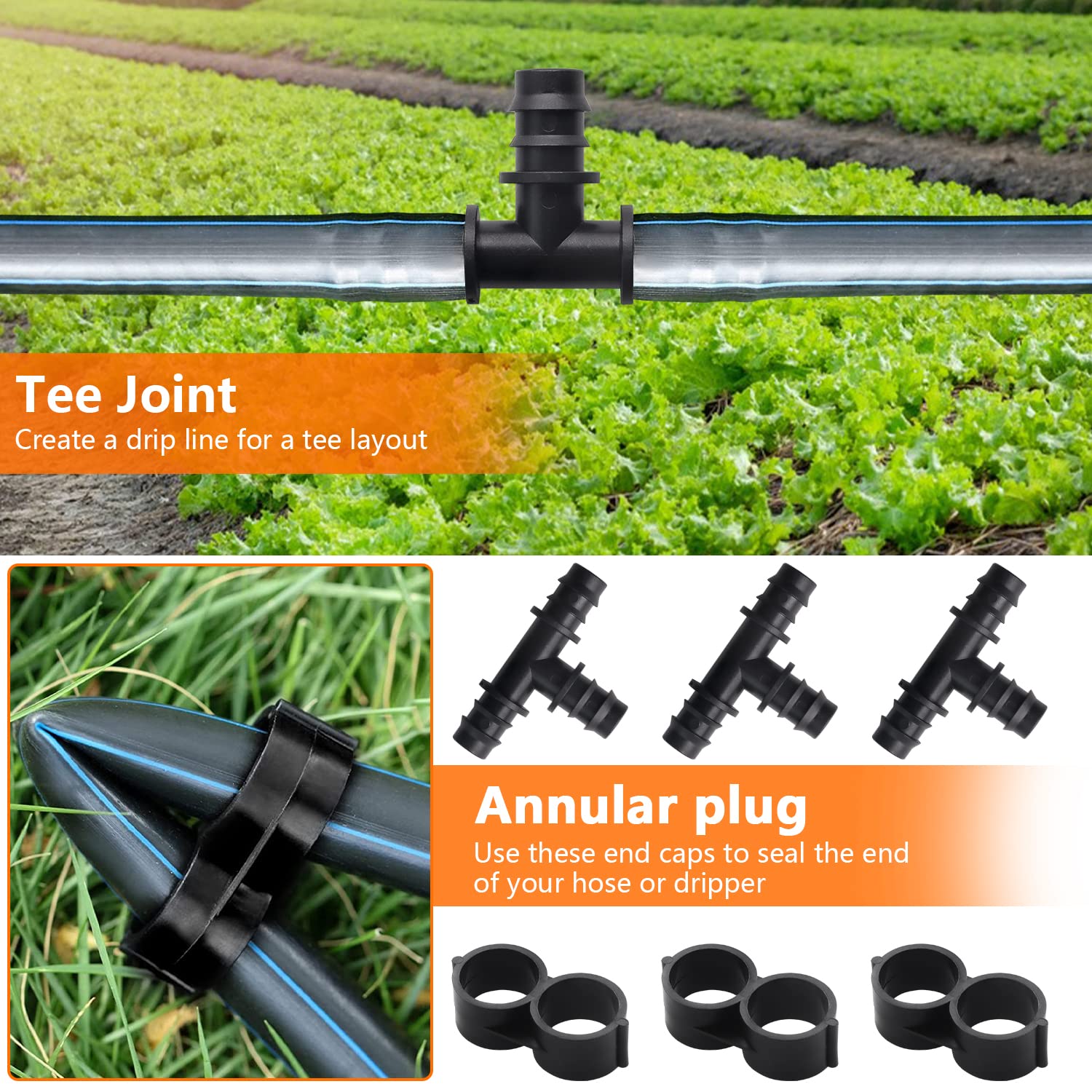 Tuyau D'irrigation Goutte à Goutte En PVC - 5m/10m/20m, Diamètre 4/6mm, Pour Jardin, Terrasse