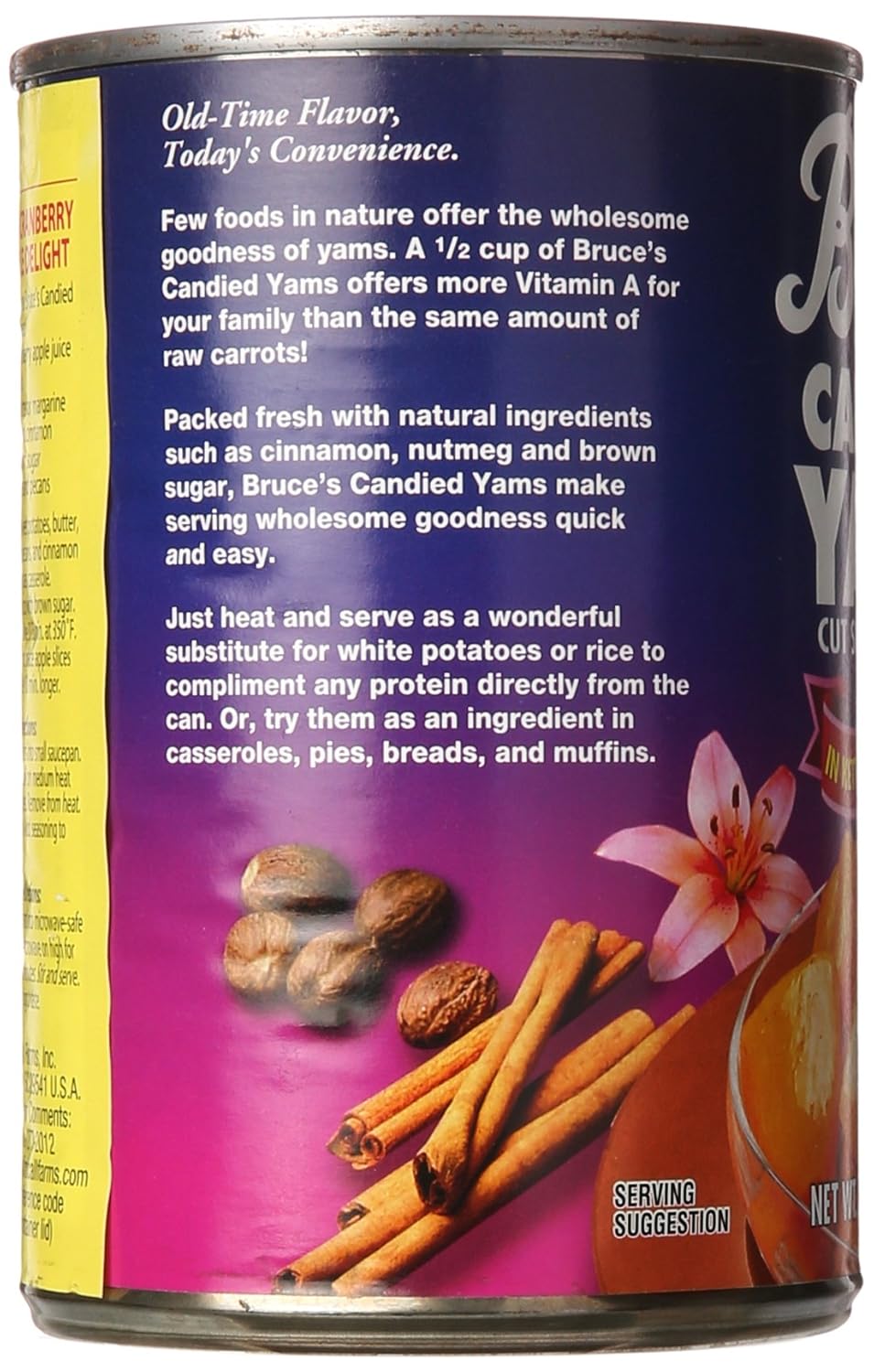 Best Candied Sweet Potatoes - Bruce's Yams Review, 16 oz