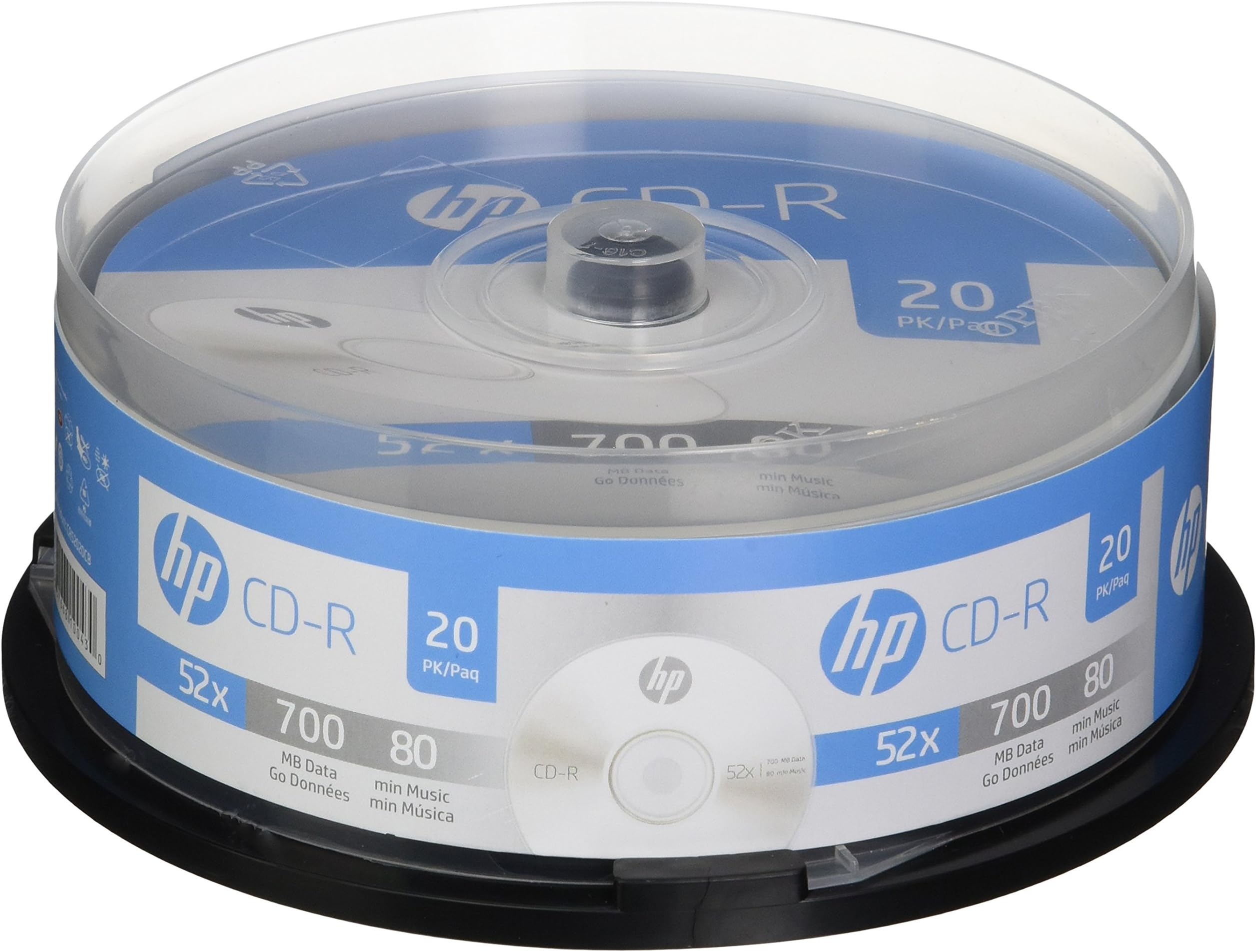 HEWLETT PACKARD CR52020CB CD-R 20PK Spindle