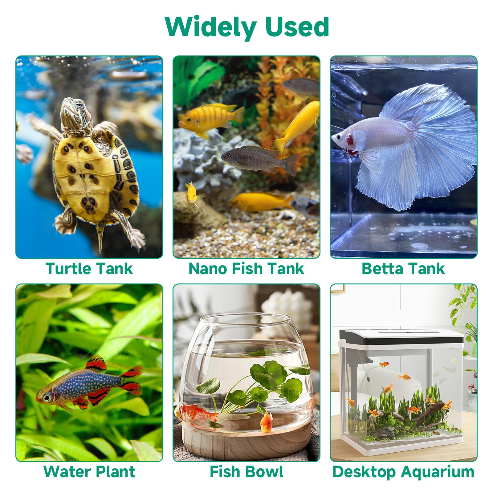 hygger Riscaldatore per acquario, 25 W, asta riscaldante regolabile, 15 – 34 °C, riscaldatore digitale per acquario, con regolatore di temperatura, per acqua salata e acqua dolce, serbatoio per