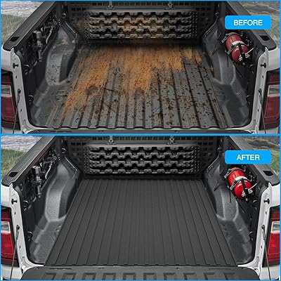 YITAMOTOR Heavy-Duty Bed Mat For 2022-2025 Toyota Tundra CrewMax 5.5FT - TPE All-Weather Protection