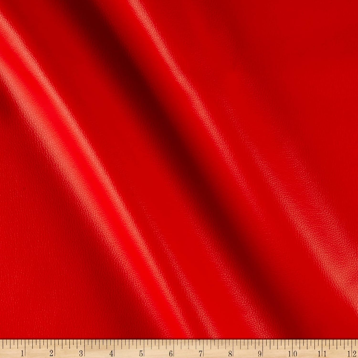 Ben Textiles Marine Basics Marine Vinyl Fabric, Red, Fabric By The Yard