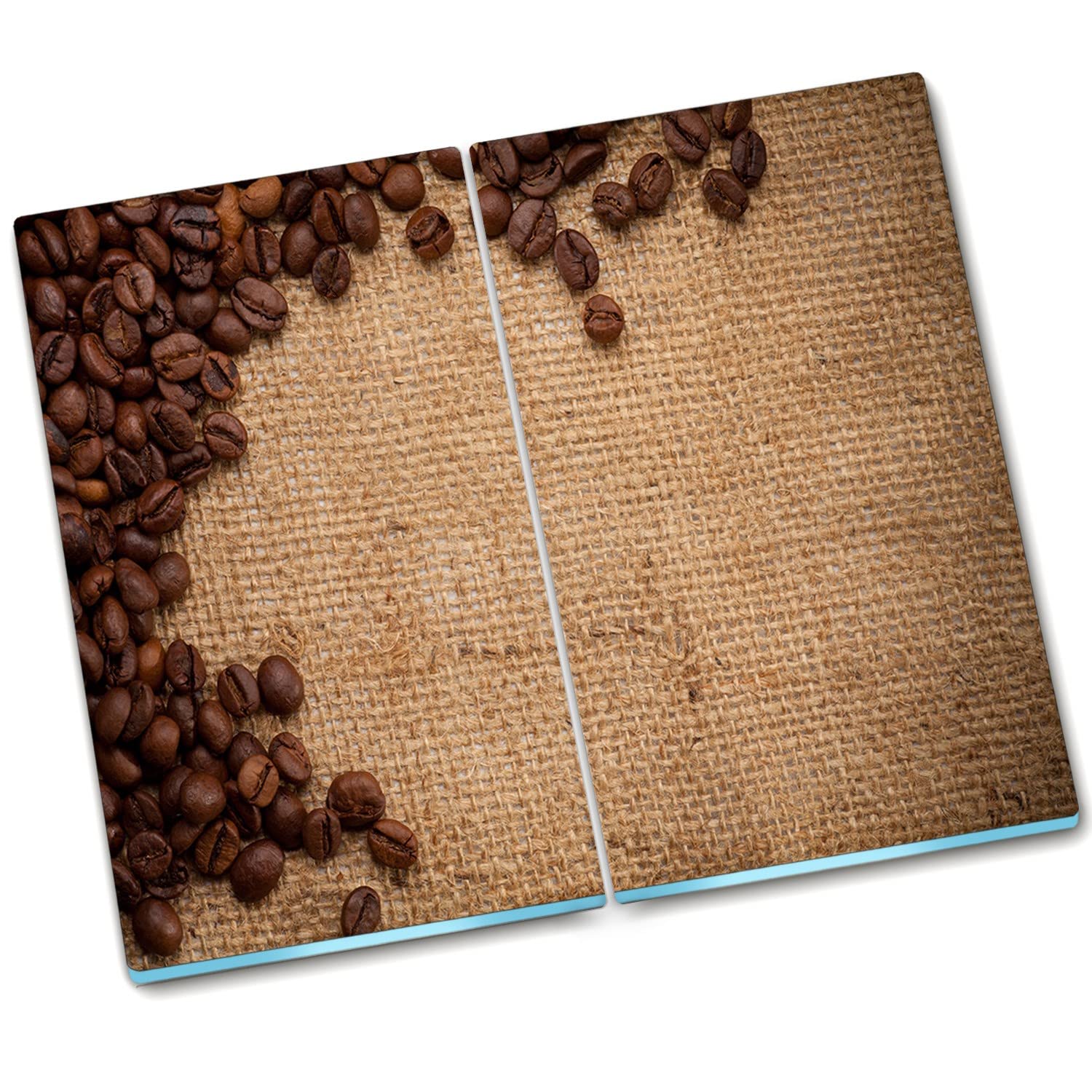 Planche de cuisine en verre Décormat pour protéger vos plaques au moment de préparer le café