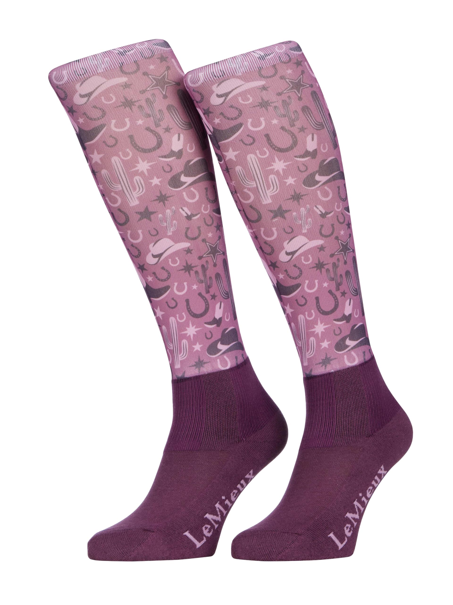 LeMieux Womens Footsie Socks - Western