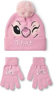 Cream/Lilo & Stitch Appliquéd Beanie for kids | H&M CA