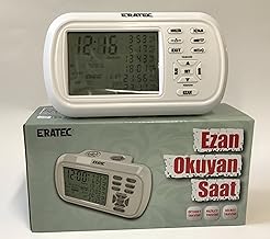 ERA-TEC AZ-6500 Ezan Saati, Gebetsuhr, Azan Clock - weiß