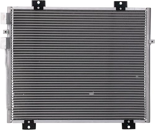 Miniatura 48 de TRQ Condensador de aire acondicionado A/C Compatible con Nissan Altima 1998-2001 NI3030101 NI3030103