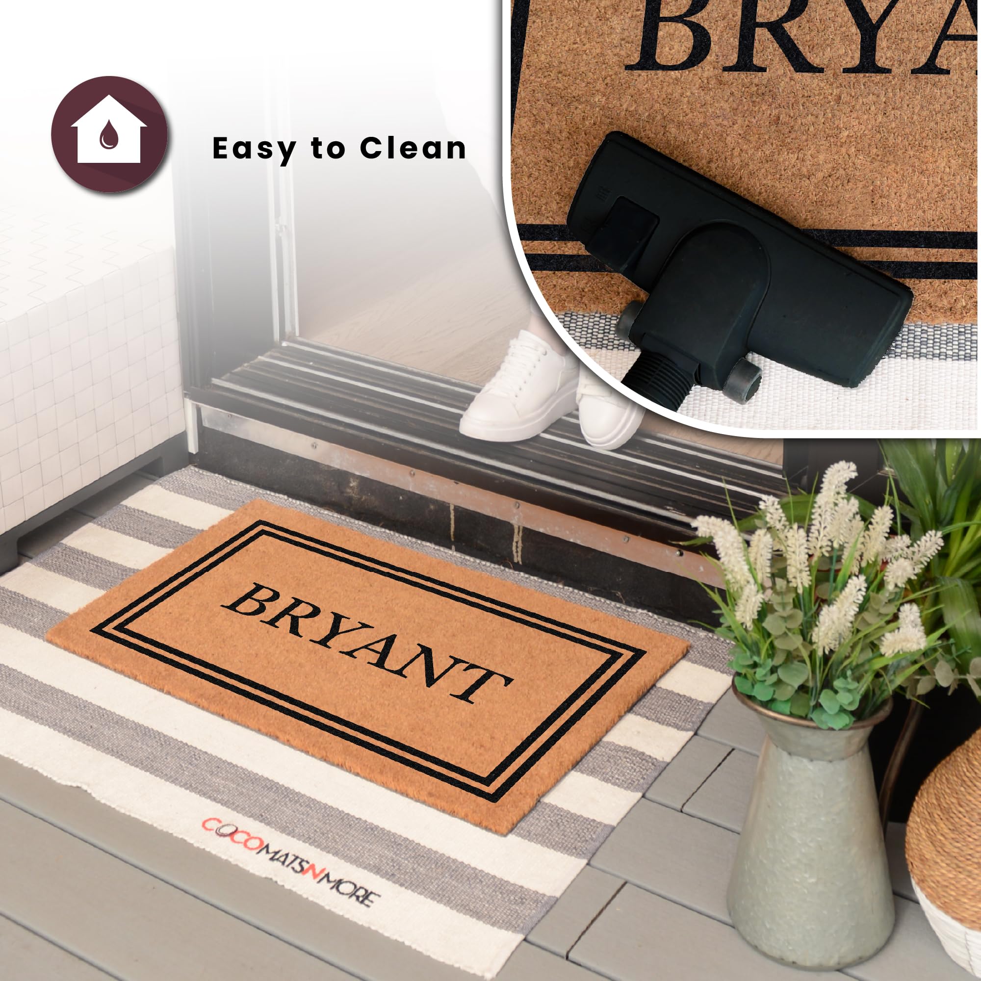 Amazon.com: COCO MATS 'N MORE Coco Coir Door Mat – Personalized