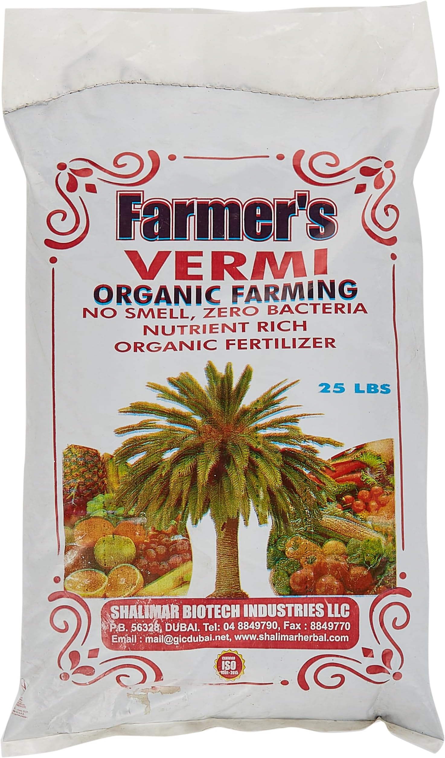 Farmer'S 100Percent Vermi Compost - 25 Lb