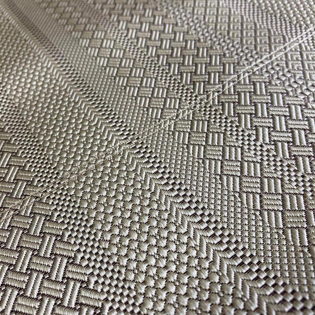 名門【小森草木染工房】 草木染【本場筑前博多織】 全通＆リバーシブル